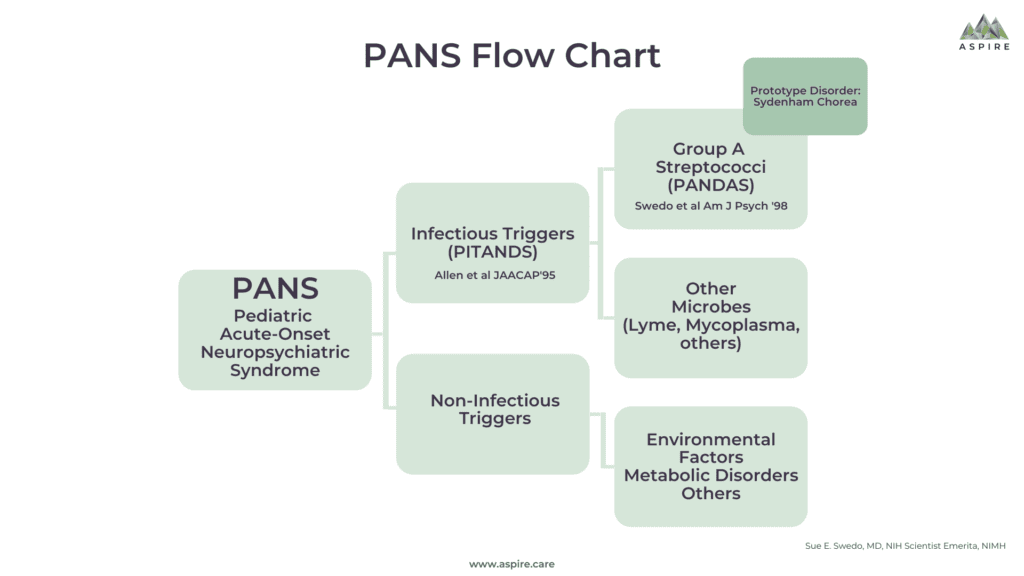 PANS PANDAS PITANDS Flow Chart ASPIRE