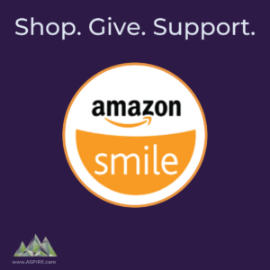 amazon smile donate aspire fundraise