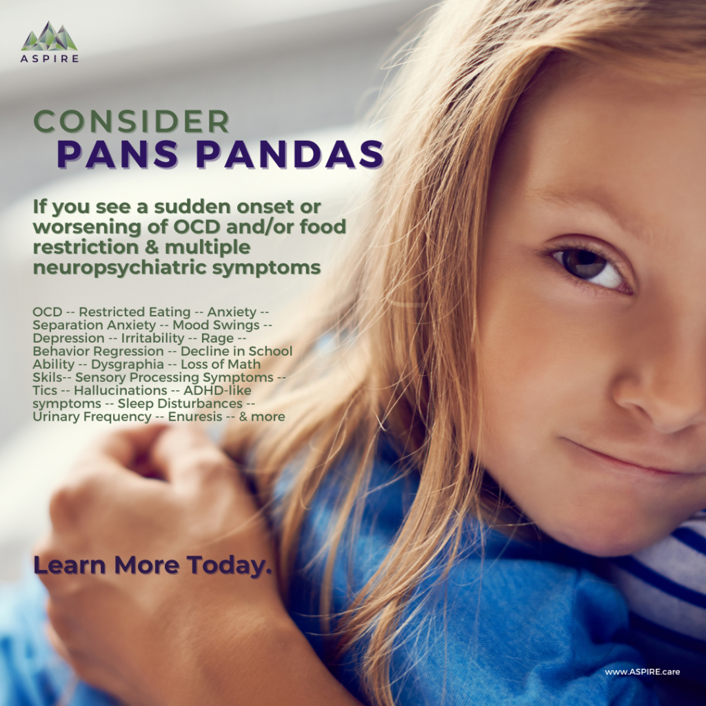 ASPIRE PANS PANDAS symptoms 1 sm