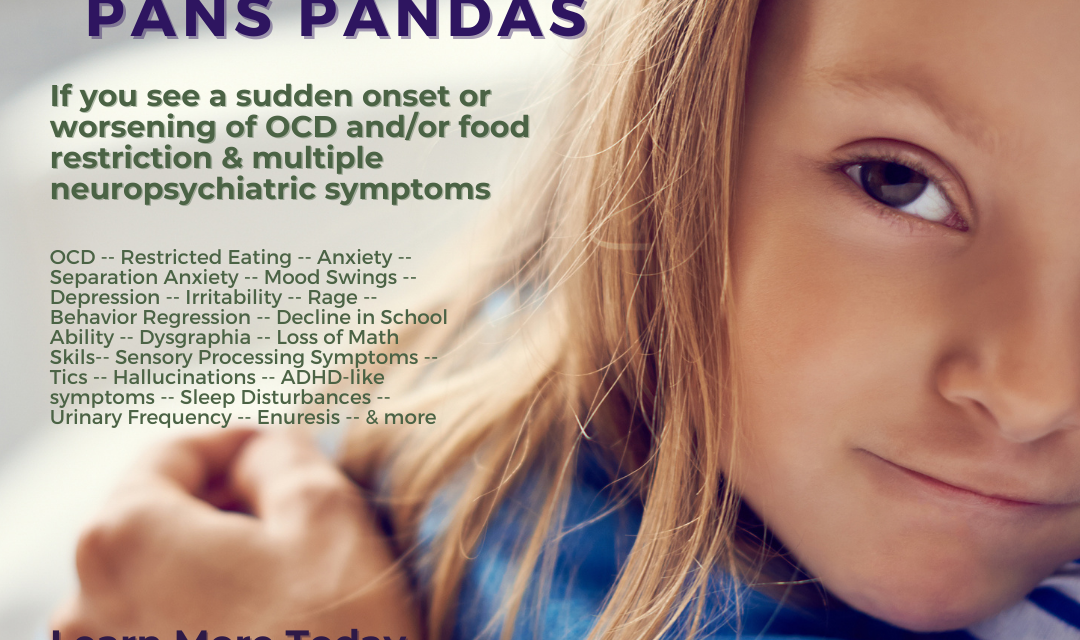 Flyer/Poster – PANS PANDAS Symptoms (version #1)