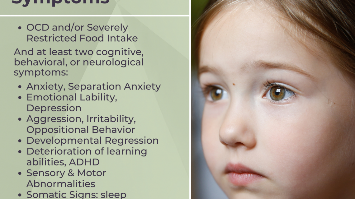 Flyer/Poster – PANS PANDAS Symptoms List