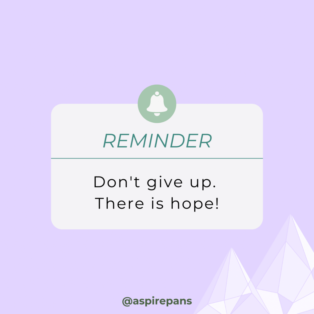 Aspire pans pandas organized hope