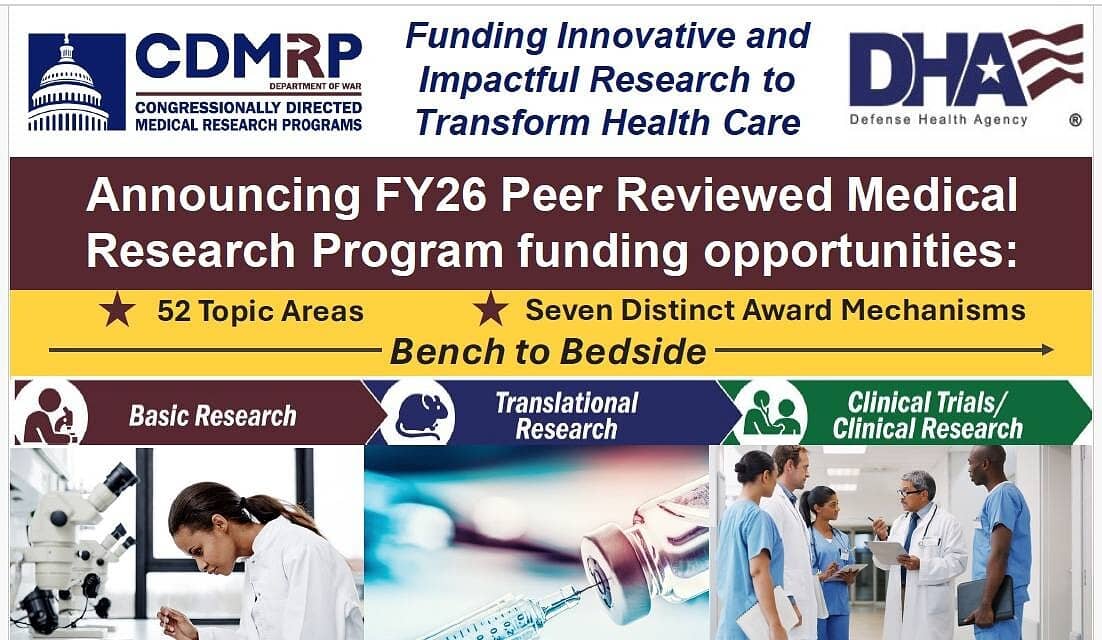 Department of Defense Peer Reviewed Medical Research Program (PRMRP)