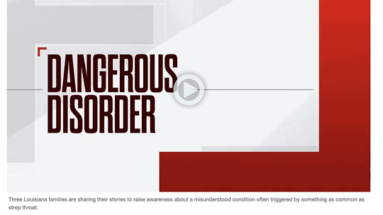 Families share stories of sudden behavioral changes in children after strep infections