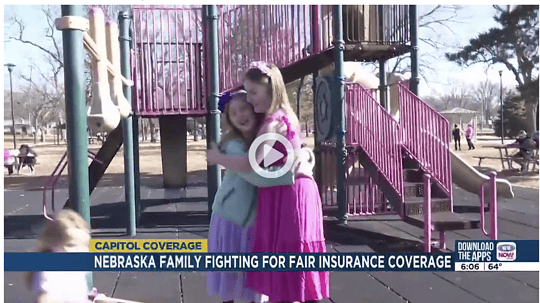 How two elementary school-aged girls became advocates for insurance reform in Nebraska