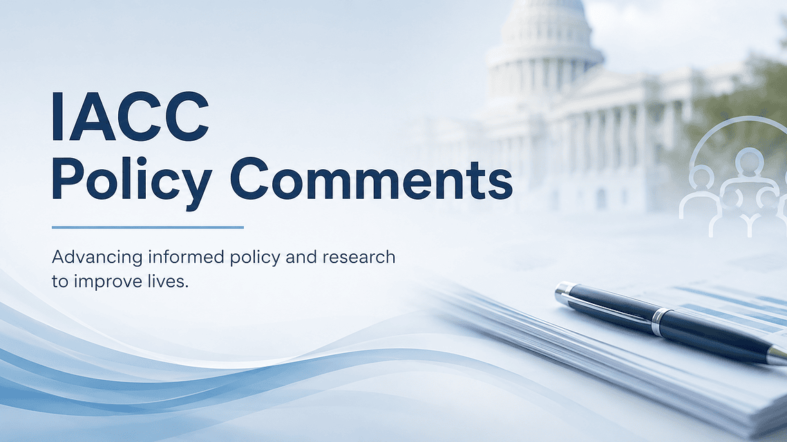 IACC Policy Comments