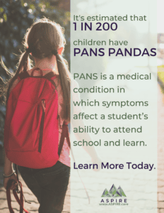 Flier/Poster - PANS PANDAS Affects School Children