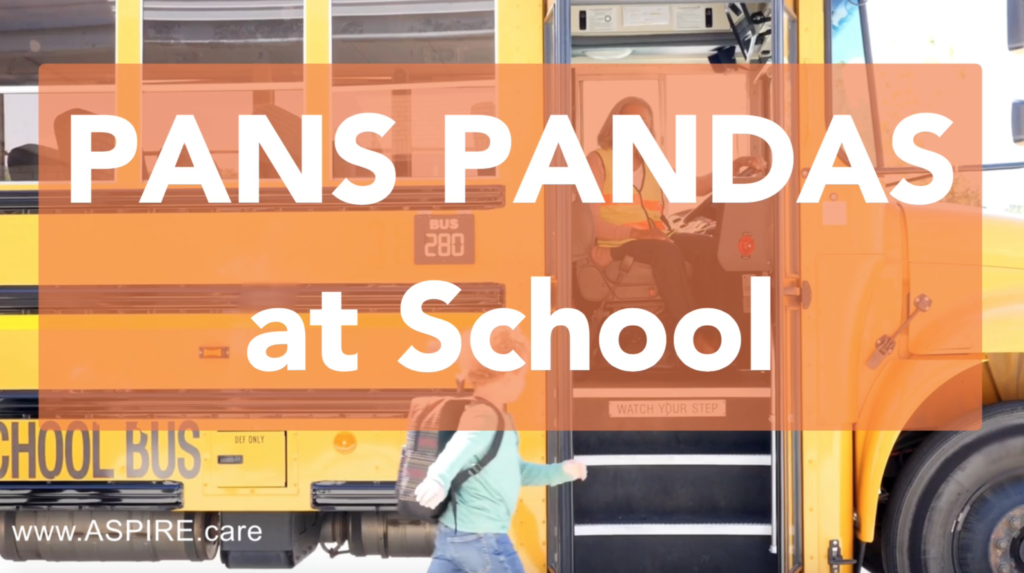 PANS PANDAS at School