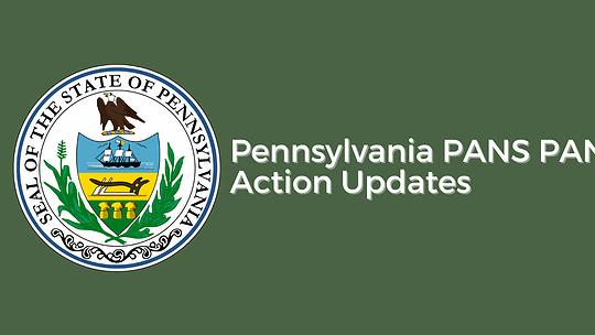 Pennsylvania PANS PANDAS Updates