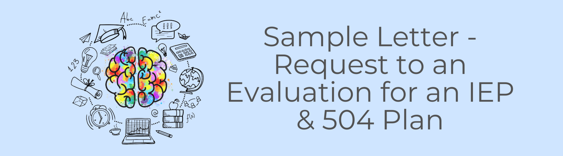 Sample Letter - Request for IEP 504 aspire pans pandas