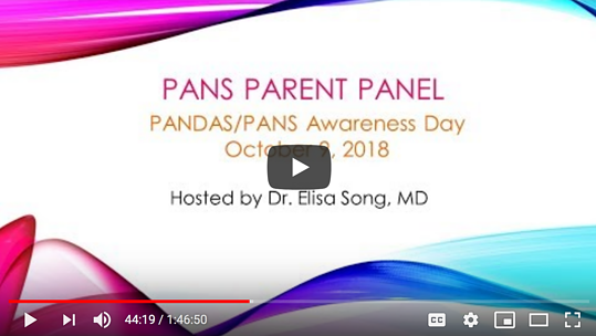 PANDAS/PANS Class & Parent Panel w Dr. Elisa Song, MD