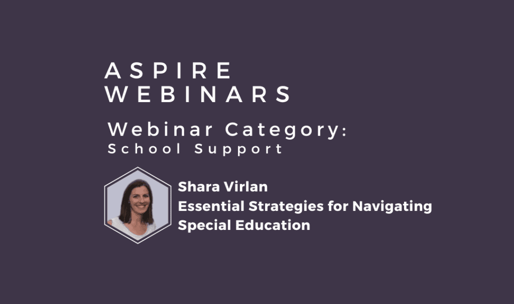 Shara Virlan SPED PANS PANDAS Aspire WBM
