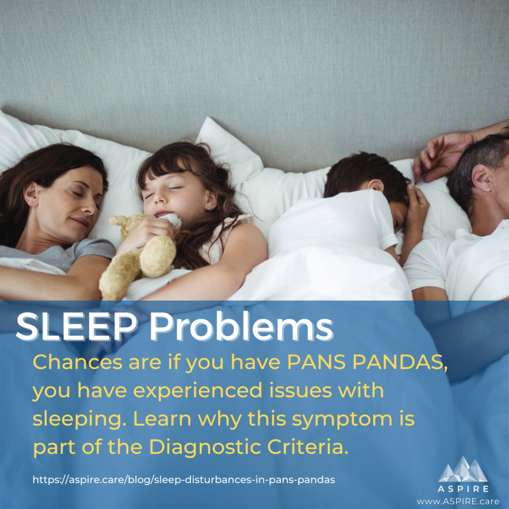 Sleep problems pans pandas aspire