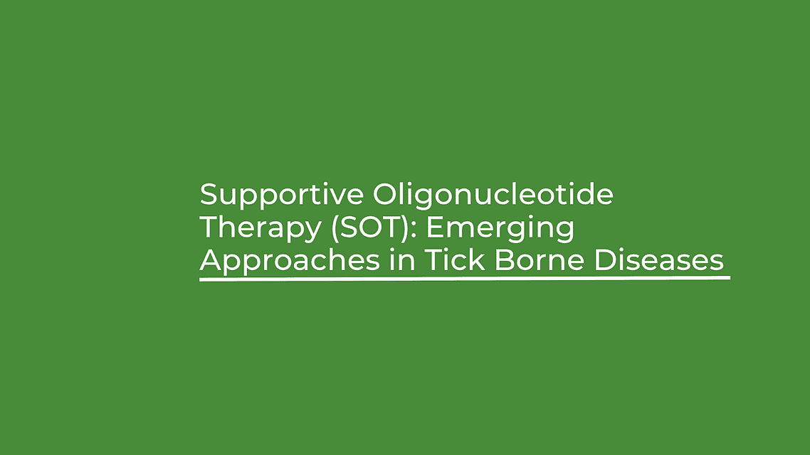 Supportive Oligonucleotide Therapy (SOT): Emerging Approaches in Lyme Disease Treatment
