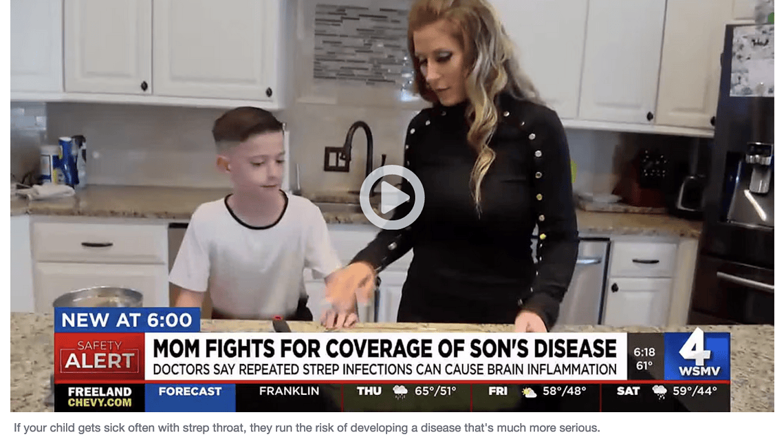 ‘My brain is making me do this’: Family fights for insurance coverage of brain disease caused by strep