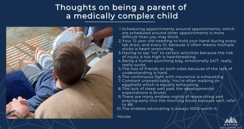 Thoughts on being a parent of a medically complex child i1 aspire pans pandas