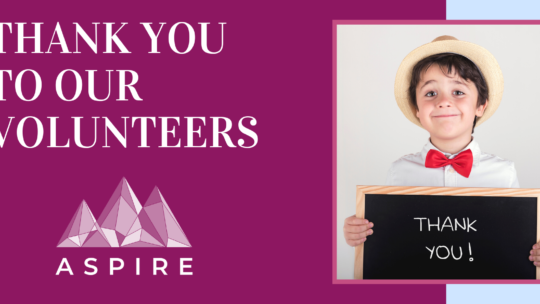 Thank You to ASPIRE’s Volunteers!