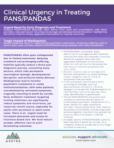Clinical Urgency Handout pans pandas aspire