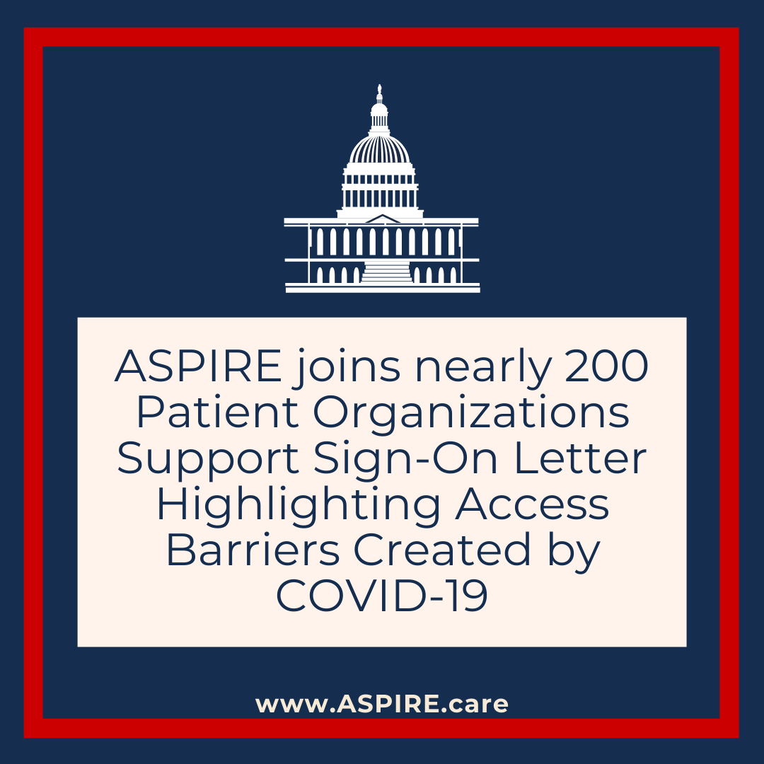 Co Signs Letter Highlighting Access Barriers Created By COVID 19 Aspire