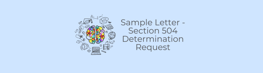 cvr Sample Letter - 504 Determination Request - aspire pans pandas
