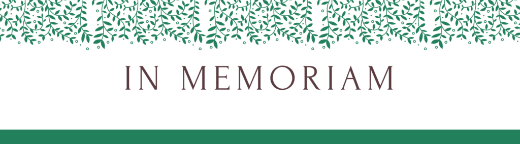in memoriam