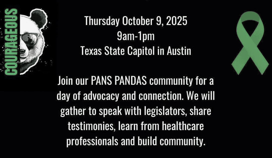PANS/PANDAS Awareness Day at the Texas State Capitol