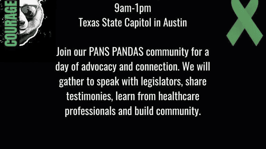 PANS/PANDAS Awareness Day at the Texas State Capitol
